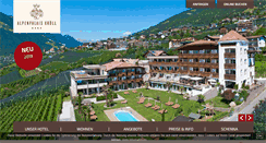 Desktop Screenshot of hotel-kroell-schenna.com